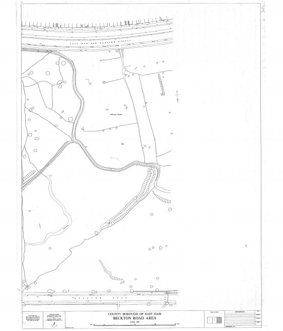 Eisenhower Drive. Becton Road. Plan 2