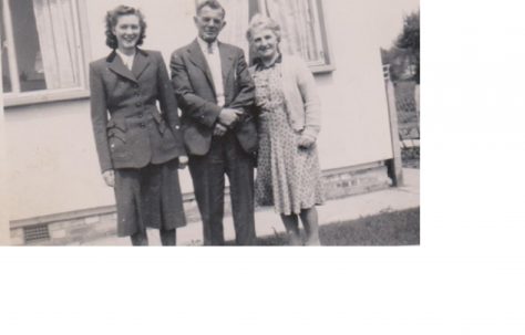 Front garden of 845 Yardley Wood Road, the Valley Prefabs