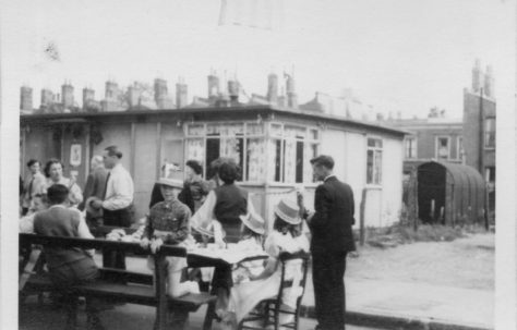 Queen Elizabeth's Coronation Street Party, Hind Grove, Poplar London E14  6th June 1953