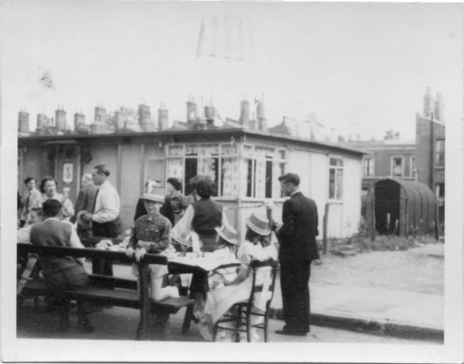 Queen Elizabeth's Coronation Street Party, Hind Grove, Poplar London E.14 6th June 1953 | Robert Flanders