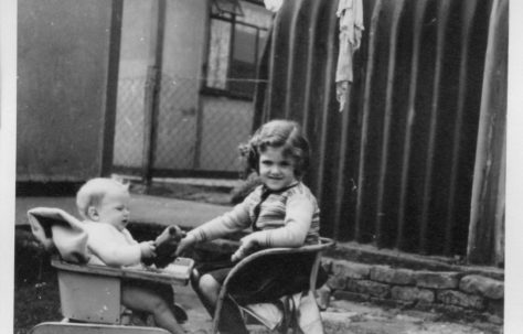 Robert and Pauline Flanders. 7 Hind Grove, Poplar, E.14. 1952