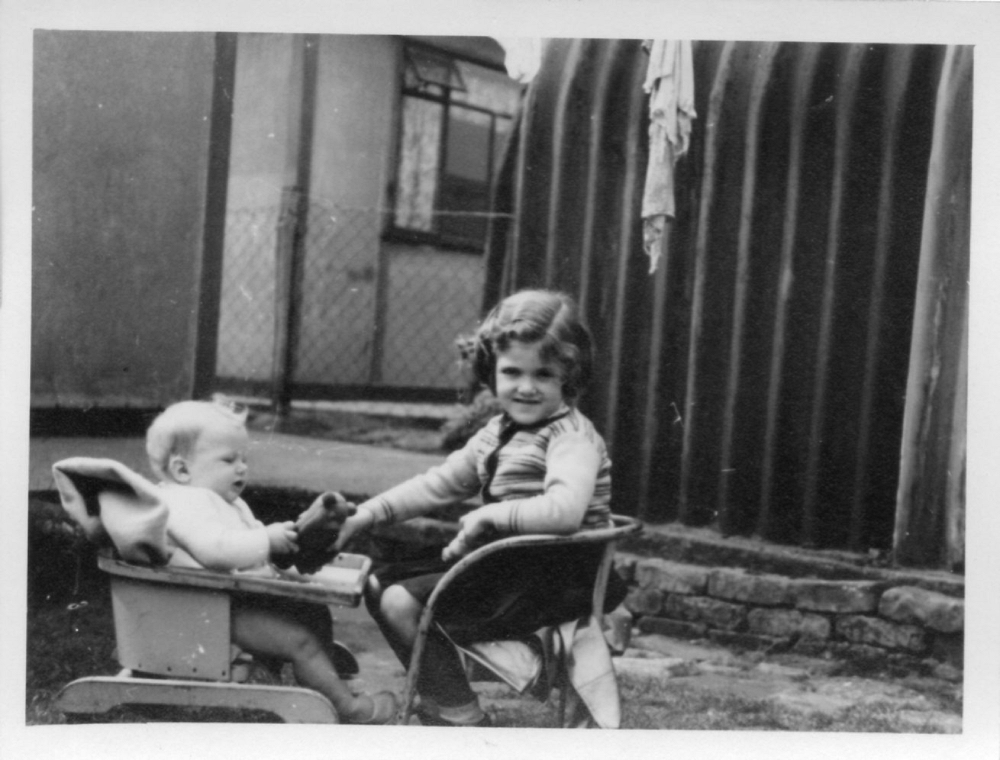 Robert and Pauline Flanders. 7 Hind Grove, Poplar, E.14. 1952