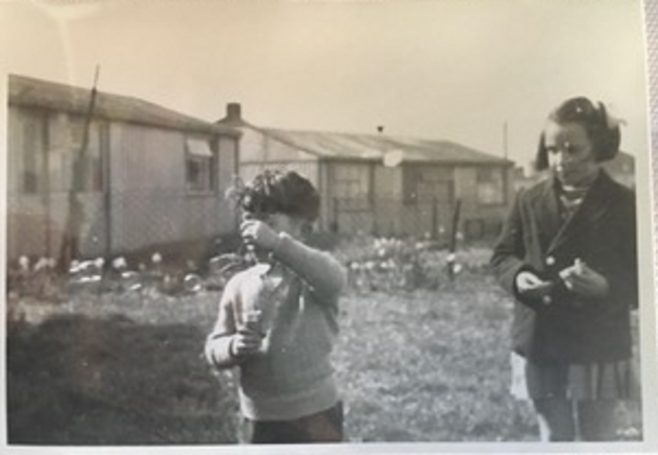 Geoff with cousin Maureen. 15 Bonchurch Road, Southampton | Geoff Lindsay