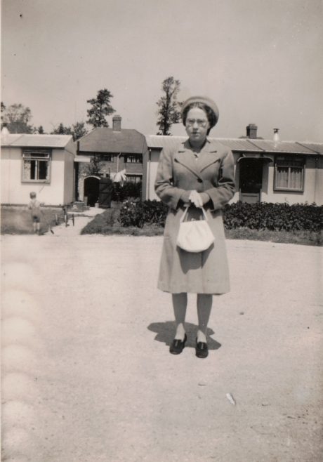 Margaret Tibble (nee Arnold), my father's youngest sister. 13 Mill Close, Ringmer | Kevin Arnold