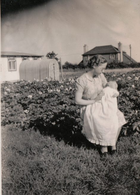 Margaret and her nephew (my cousin) Roy Woollard. 13 Mill Close, Ringmer | Kevin Arnold