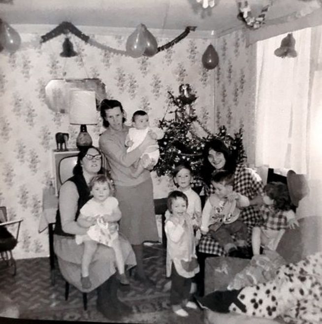 Prefab Christmas Family. Shrewsbury Avenue, Torquay | Brenda Hall