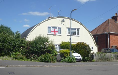 Nissen-Petren house, Goldcroft Road, Yeovil