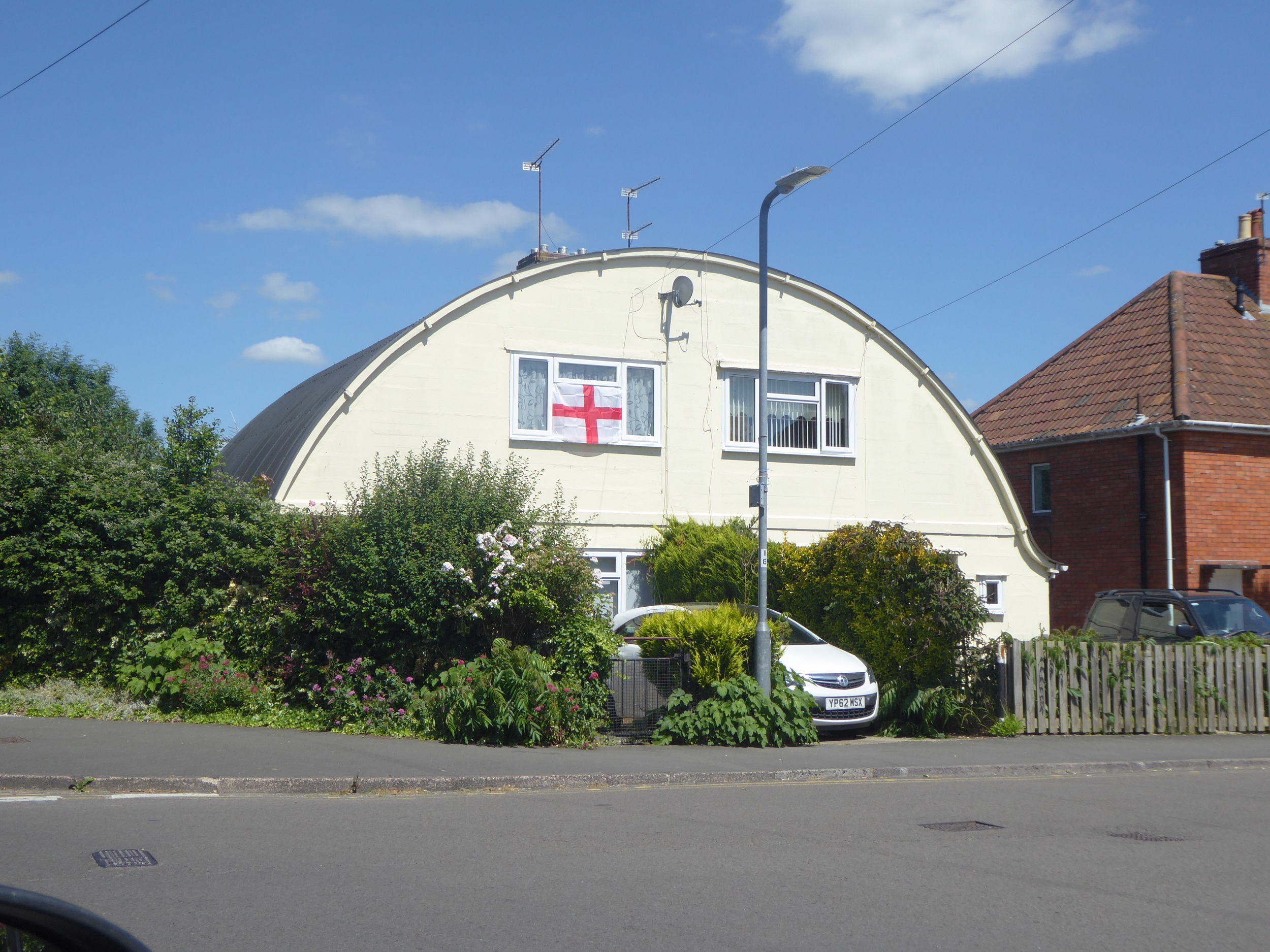 Nissen-Petren house, Goldcroft Road, Yeovil