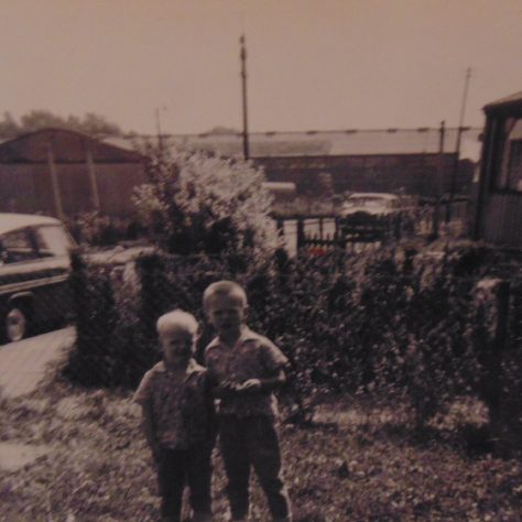 Paul & Trevor Willis 1960's. Roding Avenue, Barking, Essex