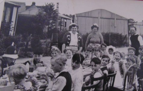 Roding Avenue Coronation Party. Barking, Essex