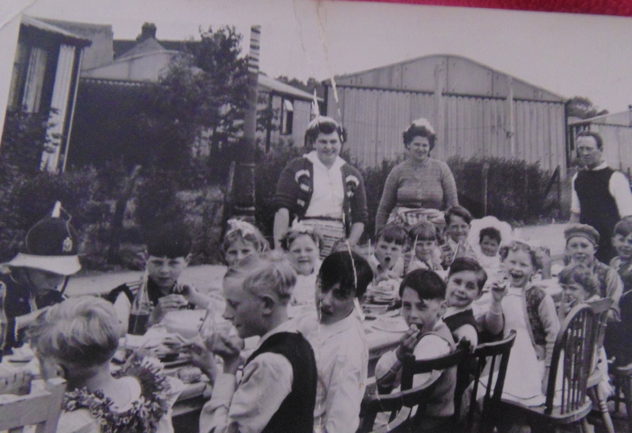 Roding Avenue Coronation Party. Barking, Essex