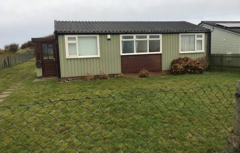 Another prefab bites the dust, Eccles on Sea, Norfolk