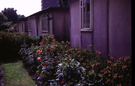 Prefabs in Henwood Road, Rotherhithe, London, SE16