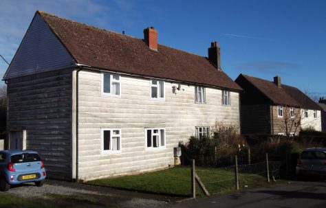 Airey Houses in Gwent Road, Abergavenny