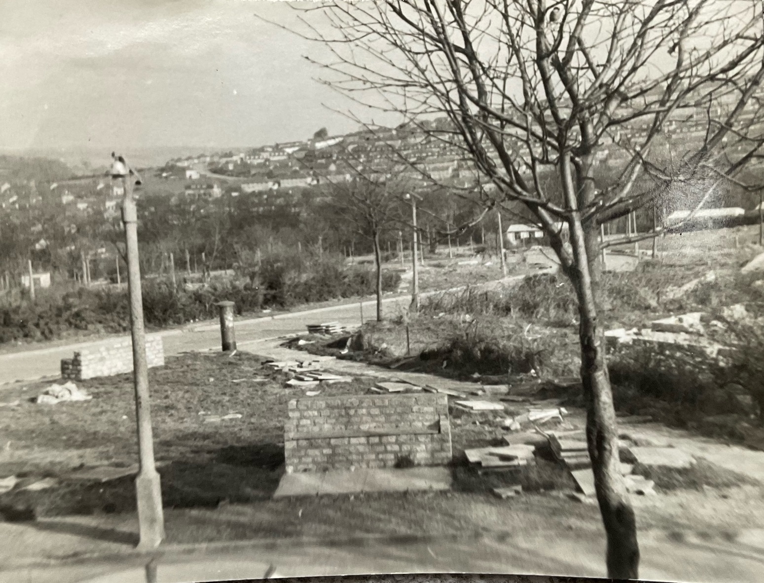 Ringmore Way, Honicknowle, Plymouth after the prefabs were demolished