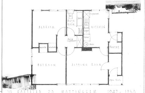 Floor plan, UK100 prefab