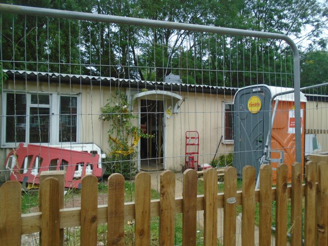 Prefab undergoing restoration, Wake Green Road, Moseley | Prefab Museum